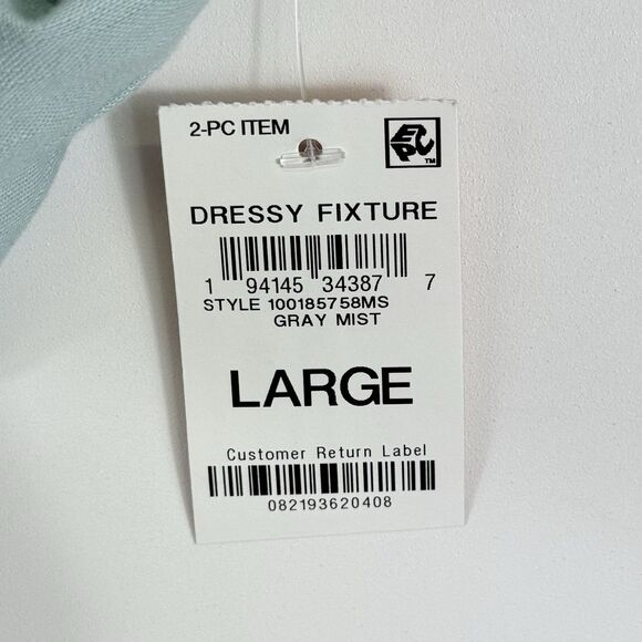 State of Day Intimates Mint Green Linen Blend Tank Shirt Top Women's Large NEW - Picture 6 of 7